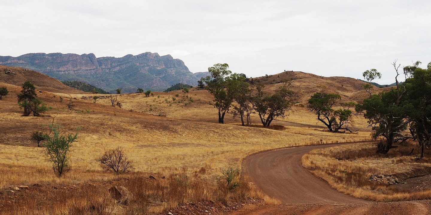 Outback Trails Winding Through Australia's Rugged Backcountry